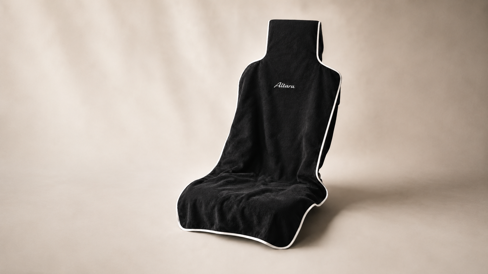 Altara Seat Cover - Contrast White